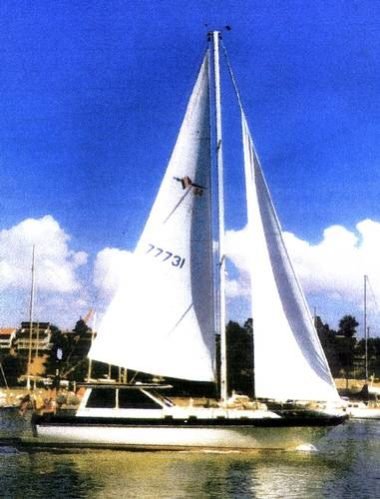lancer 44 sailboat